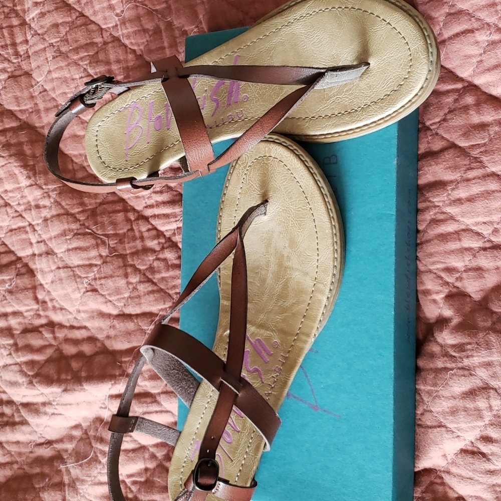 leather sandal